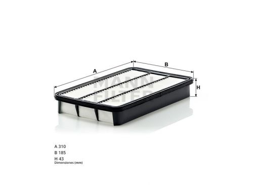 Filtro Aire Toyota Camri (Ue1) C31126 Mann