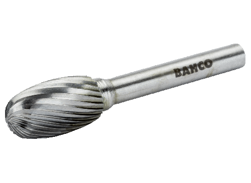 Lima Rotativa Ovalada De Carburo De Tungsteno 8Mm X 16Mm Para Metal Medio 18 Tpi 6Mm  Bahco