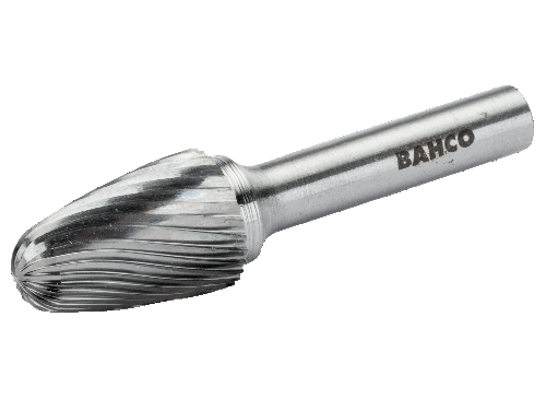 Fresas Rotativas De Nariz Redonda Con Arco De Carburo De Tungsteno 12Mm X 25Mm Para Metal Medio 24 Tpi 6Mm  Bahco