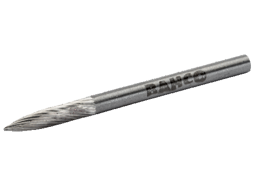 Lima Rotativa De Nariz Puntiaguda Con Arco De Carburo De Tungsteno 8Mm X 20Mm Para Metal Medio 18 Tpi 6Mm Bahco