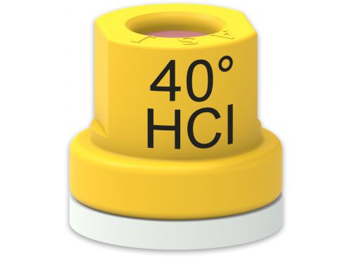 Cono Hueco Ceramica  40°  Amarilla HCI4002