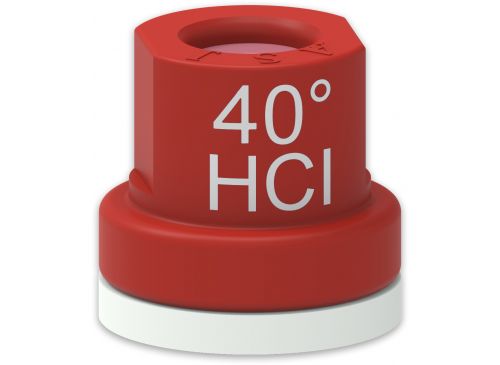 Cono Hueco Ceramica 40° Roja HCI4004
