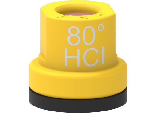 Cono Hueco Ceramica 80° Amarillo HCI8002