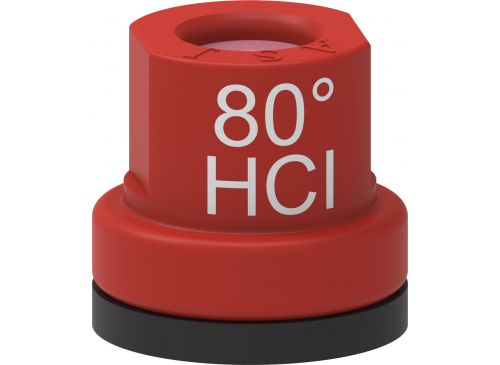 Cono Hueco Ceramica 80° Roja HCI8004