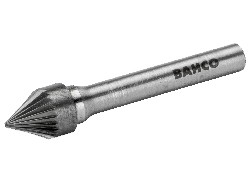 Lima Rotativa Conica 60  De Carburo De Tungsteno 10Mm X 10Mm Para Metal Medio 21 Tpi 6Mm  Bahco