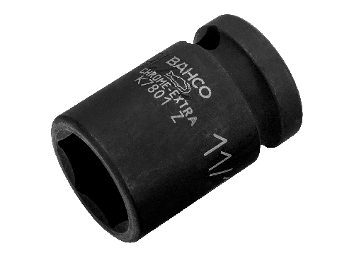 Bocallaves De Impacto Cuadro De 1/2 Con Perfil Hexagonal De 1 1/4  Fosfatados Bahco