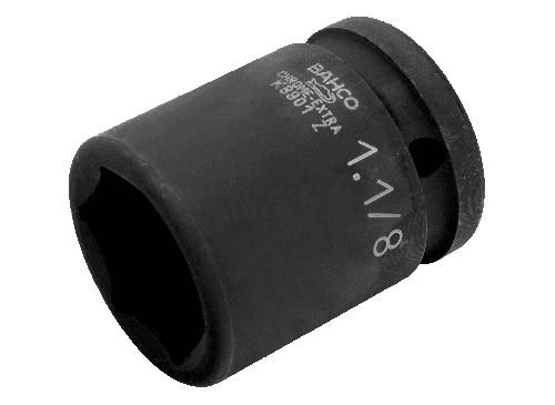 Bocallaves De Impacto Cuadro De 3/4 Con Perfil Hexagonal De 1 13/16 Y Acabado Fosfatado  Bahco