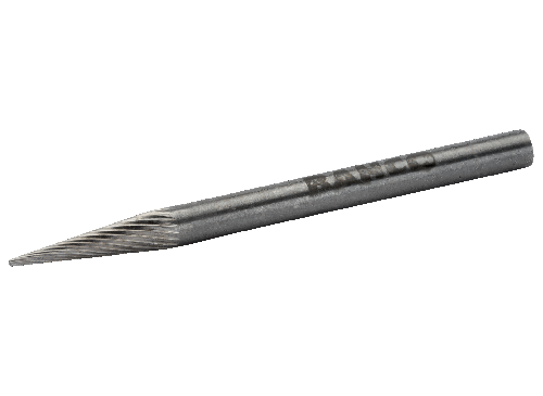 Lima Rotativa De Nariz Puntiaguda Conica De Carburo De Tungsteno De 3Mm X 10Mm Para 14 Tpi De Metal Medio De 3Mm  Bahco