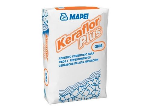 Adhesivo Pegamento Cerámica Keraflor Plus Mapei X 30 Kg