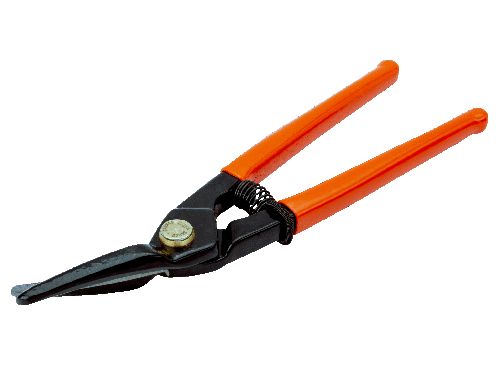 Tijera Para Chapa Industrial Tradicional De Corte Recto E Izquierdo Con Dos Hojas Delgadas Y Muelle De Retorno 270Mm  Bahco
