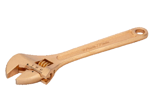 24Mm Llave Ajustable Antichispa Con Tuerca Central De Cobre Berilio 200Mm Bahco