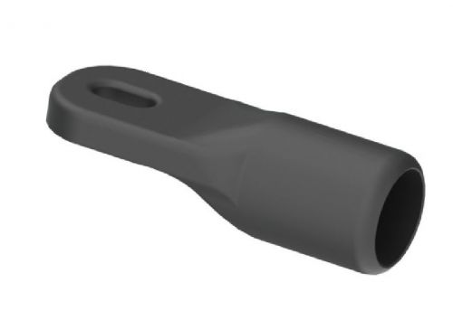 Puntera Plastica Para Cubre Luneta De 1" Color Negro Bracco