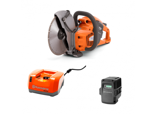 Kit Cortadora Husqvarna K535i + Cargador QC330 + Batería BLI200