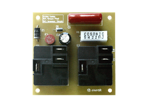 Relé de Transferencia (by-pass) 220Vca 10A – 2200VA