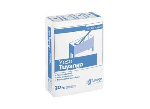 Bolsa Yeso Tuyango Tradicional Alto Rendimiento X30 Kg