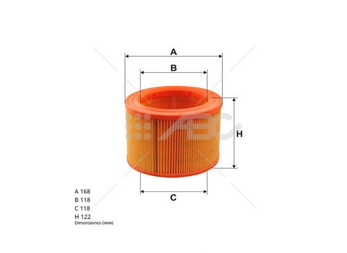 Filtro Aire Peug.306 1.9 D (Ue6) WA6429 Wix